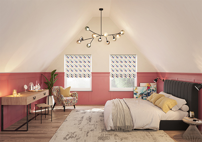 Castillo Velvet, Harmony - Motorised Roman Blind - Image 8
